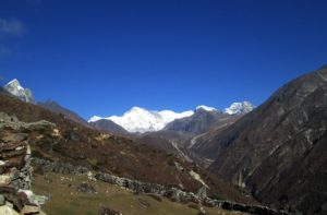 Everest Gokyo lakes trekking in Nepal discover mountain view on Gokyo Ri trek map, cost and itinerary info