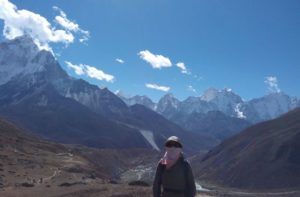 Dingboche to Pheriche - Trail from Pheriche to Dingboche