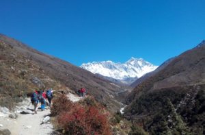 Everest Base Camp Day 5 Tengboche to Dingboche trip