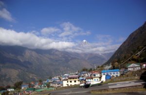 Take off From Lukla Airport , Nepal - Scary take off from dangerous Lukla Everest airport