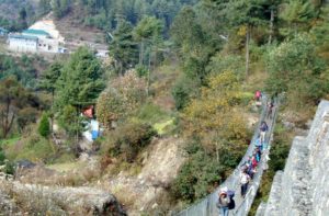 Phakding to Lukla trek back from Everest base camp