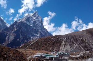 Landscape From Thukla Village, Thukla to Lobuche hiking Everest Region
