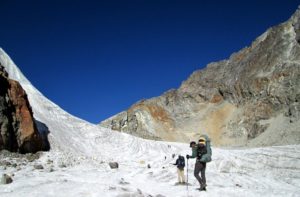 Cho la pass Nepal difficulty & elevation to crossing Cho la pass in Everest the Himalayas