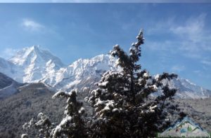 Trekking to Everest base camp during Christmas in Nepal
