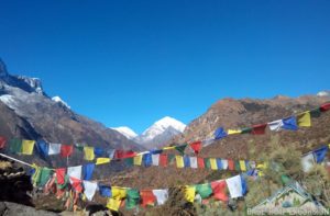 Less touristy parts of Everest region of Himalaya trekking Nepal