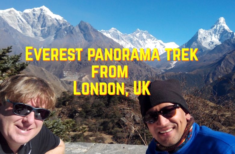 Most popular Everest base camp trek from United Kingdom
