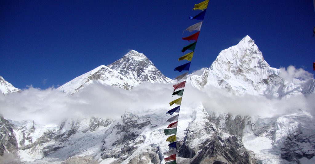 How high is Everest base camp in meters & feet