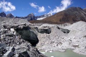 View from Gokyo Ri or Gokyo Peak