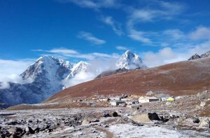 Tea houses trekking to Everest base camp - Lobuche Teahouses on Everest base camp trek