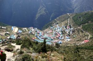 Namche bazaar to gokyo trek