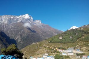 Namche Bazaar in Nepal