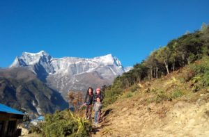 Playing Kids in Namche, Khumbu Nepal