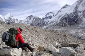 4 Season down sleeping bag for Everest base camp trek