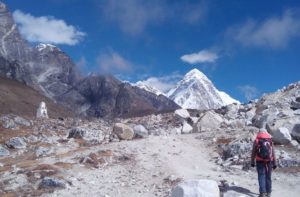 Lobuche village with Dingboche to Lobuche distance, weather & elevation