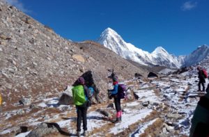 Everest Base Camp Day 9 Lobuche to Gorak Shep