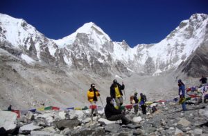 From Gorak Shep to Everest Base Camp Nepal