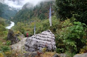 Everest base camp trek Day 1 - Lukla to Phakding