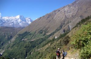 Namche bazaar to Tengboche trek