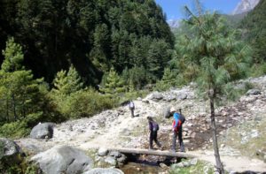 Namche bazaar to Lukla