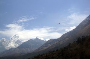 Namche bazaar to Everest base camp via Tengboche