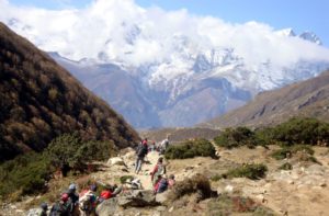 Tengboche Monastery to Dingboche trek and Everest Base Camp