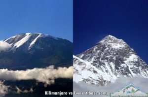 Comparison to climb Kilimanjaro vs Everest base camp trek difficulty - Kilimanjaro Vs Everest trek