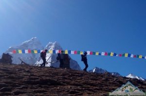 Trekking guide team for Everest base camp adventure in Nepal