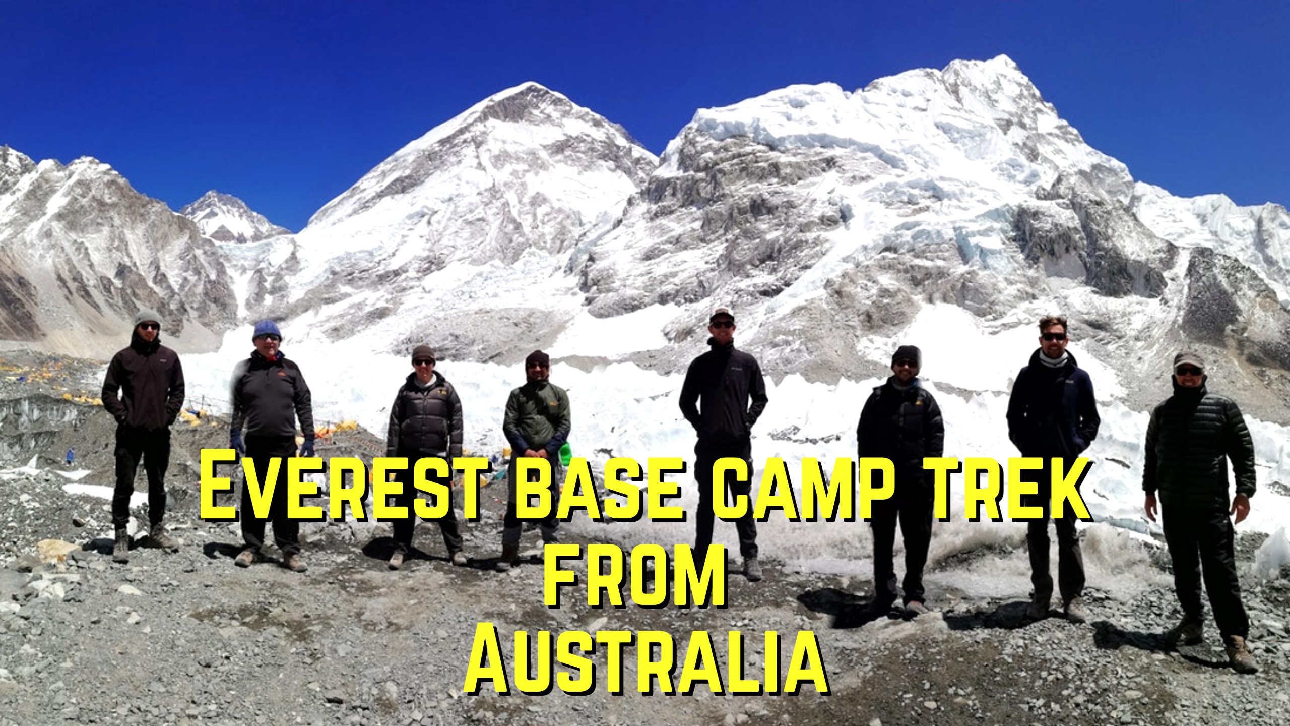Mount Everest base camp trek blog with stories & tips to visit EBC